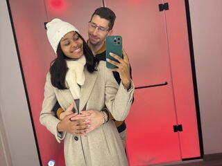 hot live couple handjob AlexaMorales