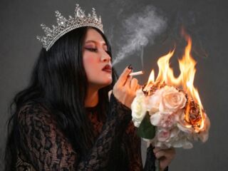 rubber fetish web cam CoralQueenn